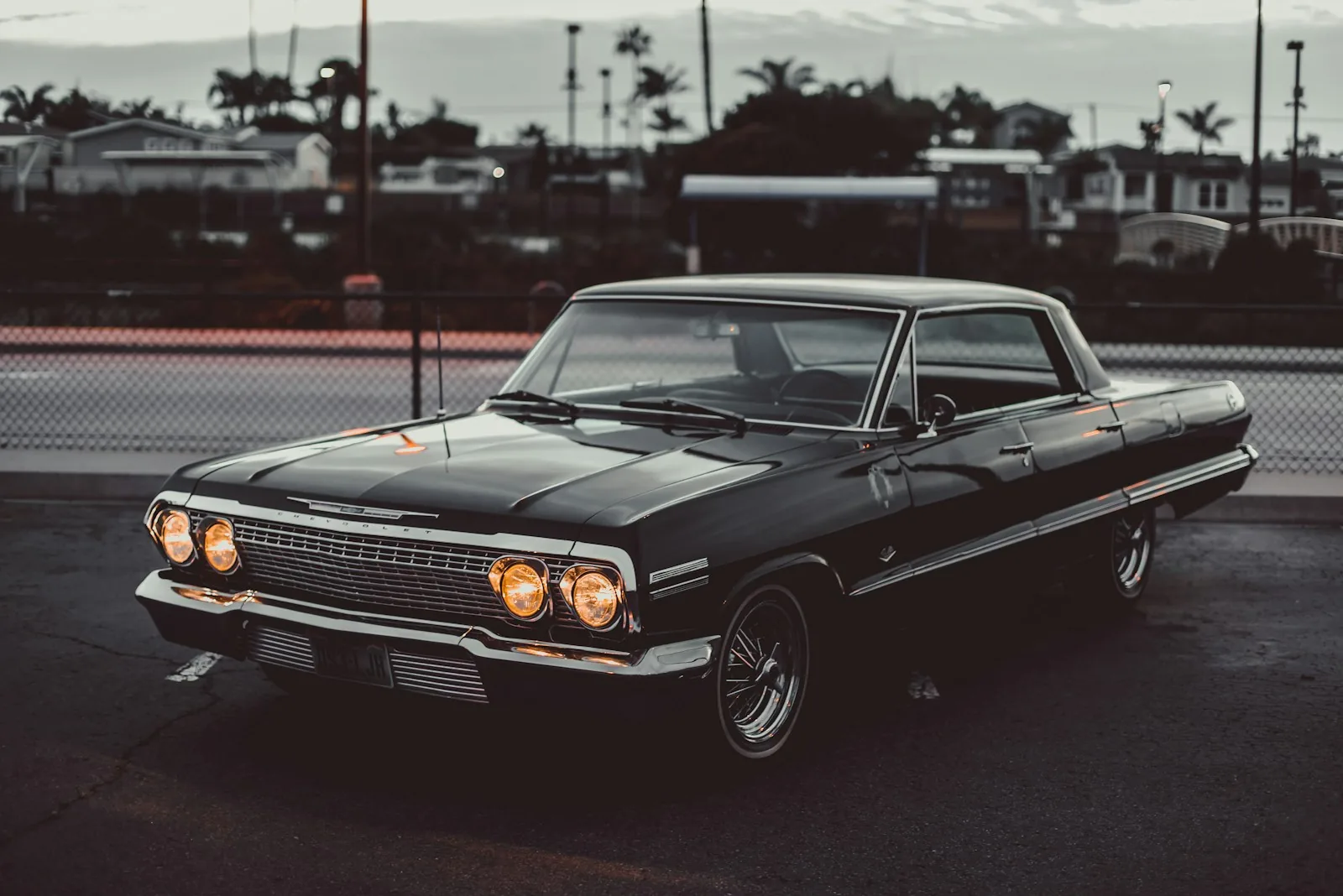Autos clásicos y estilo masculino